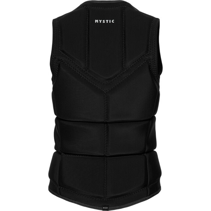 2024 Mystic Womens Star Front Zip Wake Impact Vest 35005.240246 - Black